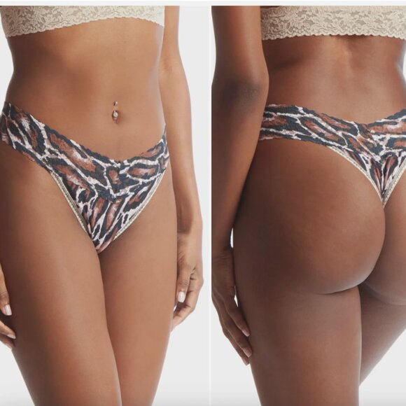 NEW Hanky Panky Assorted 1-Pack Lace Low Rise Thongs One Size - Picture 1 of 5